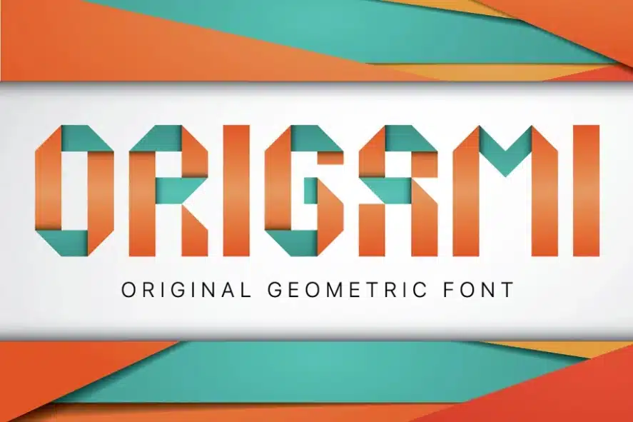 Origami Font