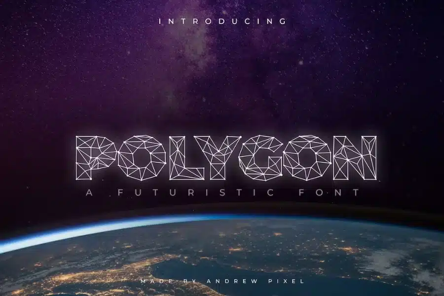 Polygon Engineering Font