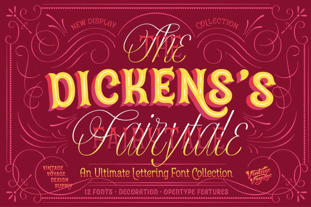 The Dickens's Fairytale Font