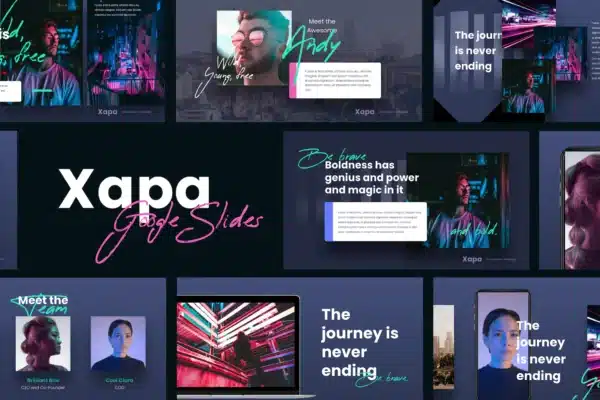 XAPA - Plantilla Moderno de Google Diapositivas