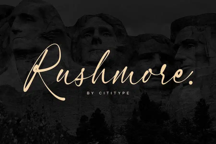 Rushmore Yoga font
