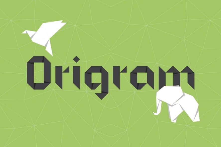 Best Origami Fonts