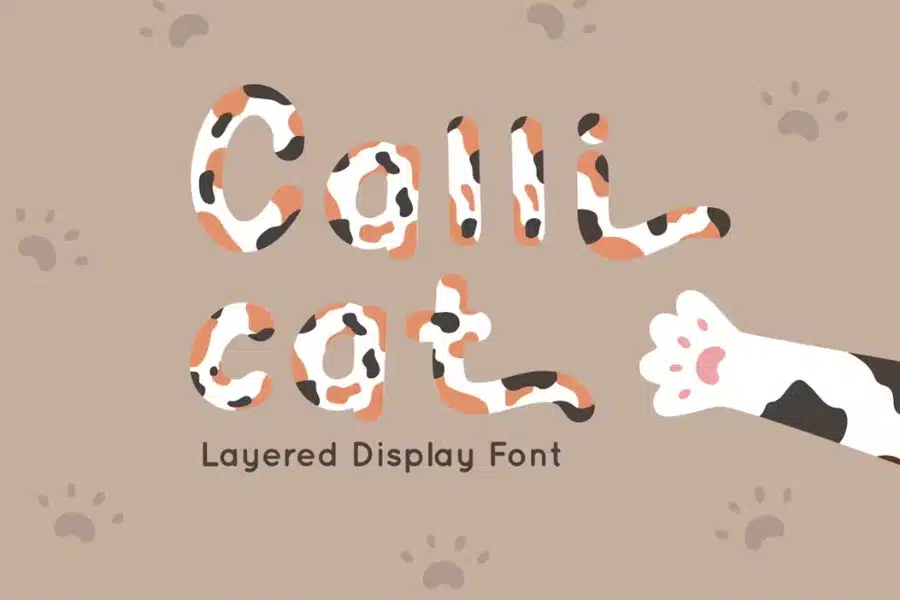 Calli Cat Font