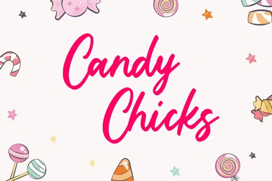 Candy Chicks Candy Font