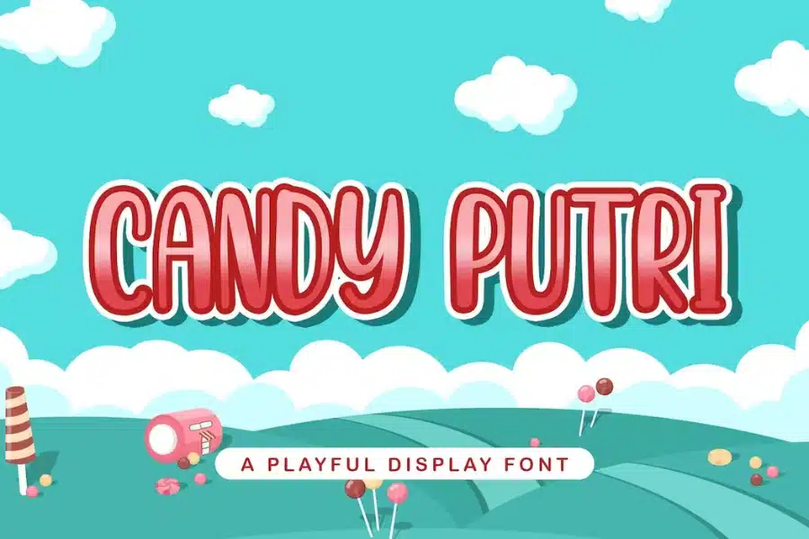 Candy Putri Candy Font