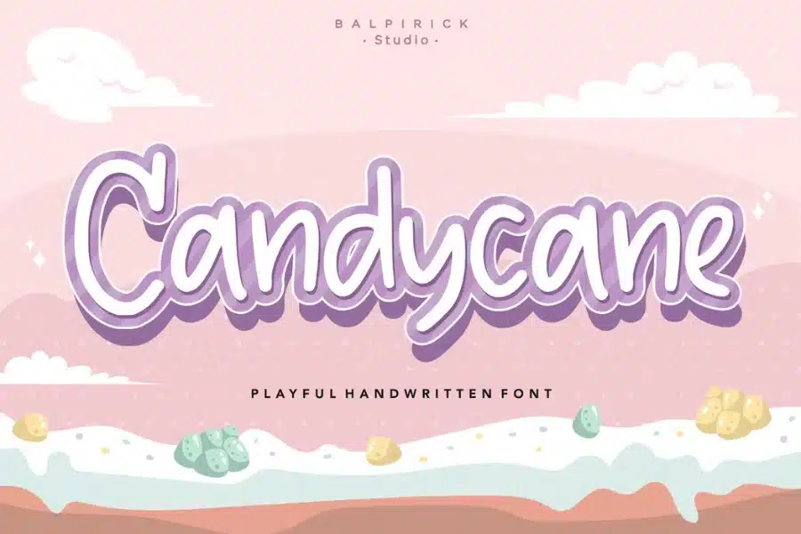 Candycane Candy Font