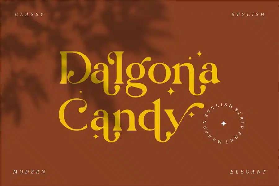Dalgona Candy Candy Font