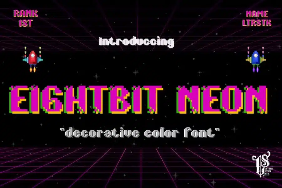 Eightbit Color Font