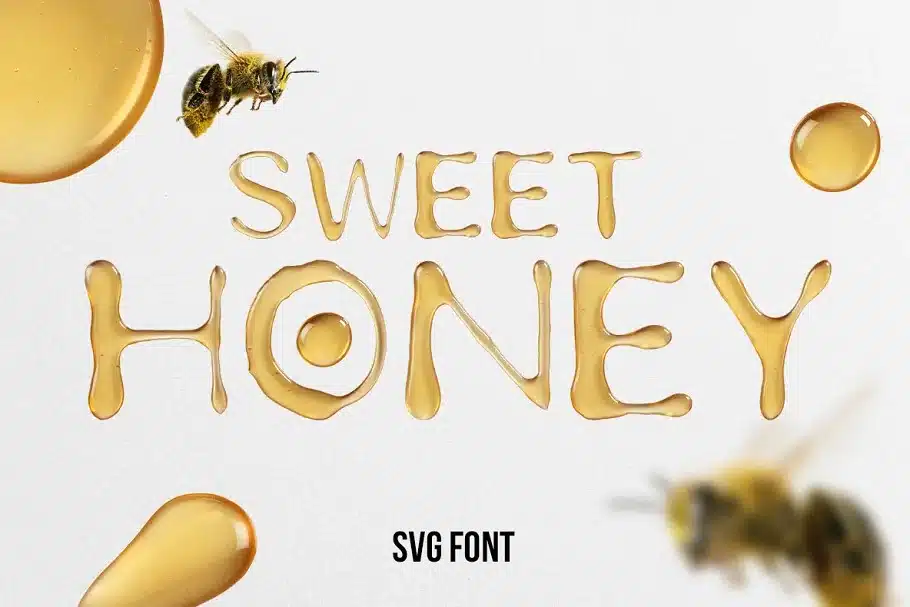 An SVG Honey Font