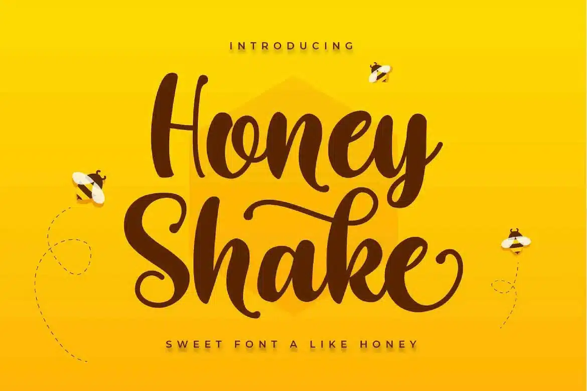 A sweet Honey Font