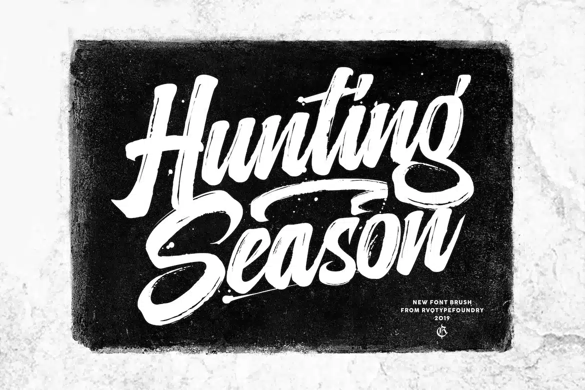 A hunting season Hunting Font
