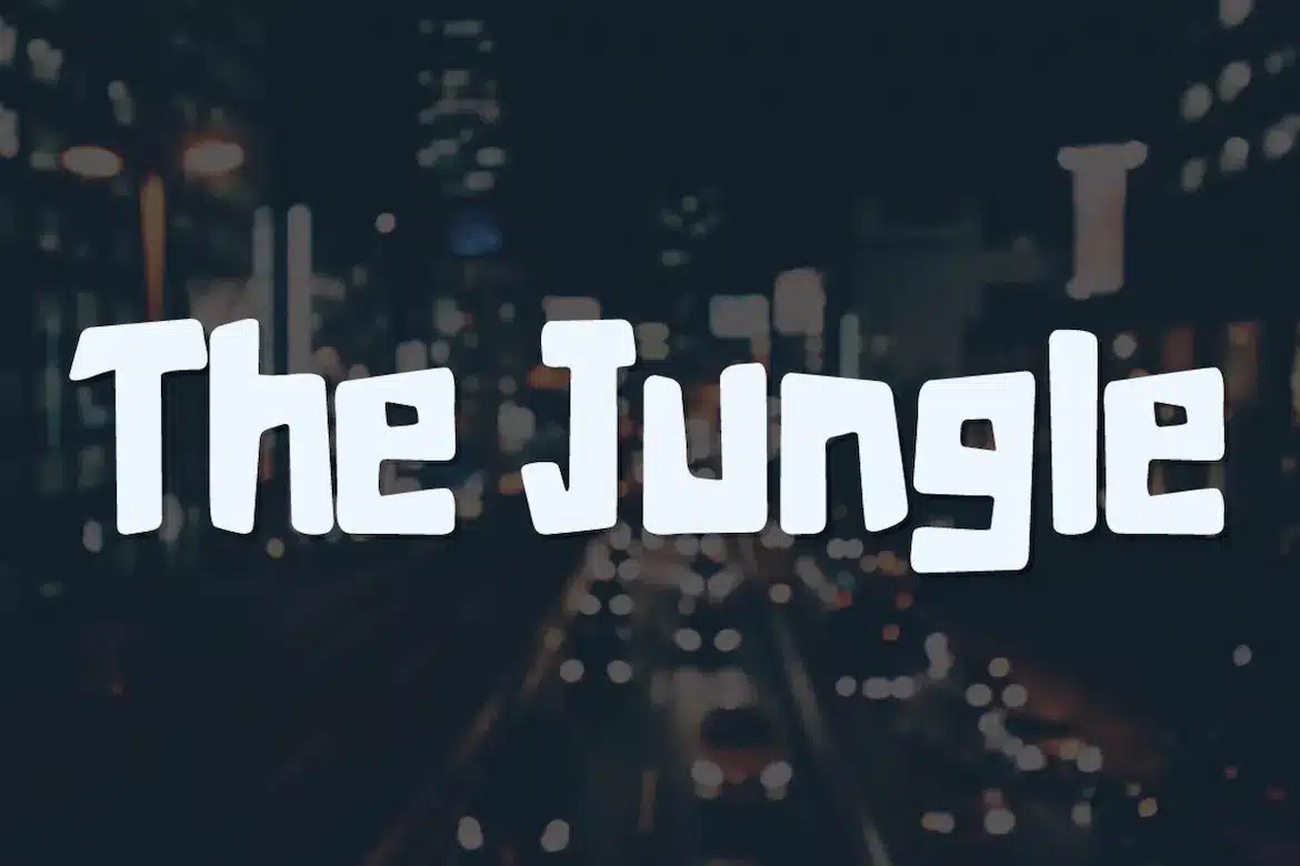 the Jungle Font
