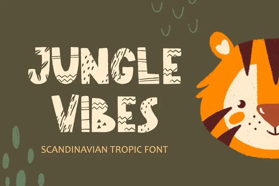 A Scandinavian Jungle Font