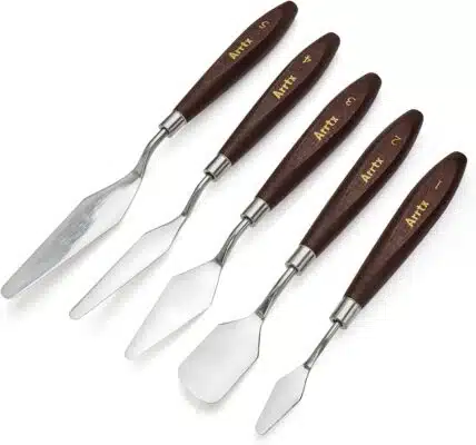 Creative Mark Painters Edge Studio Palette Knives with Case Set of 8