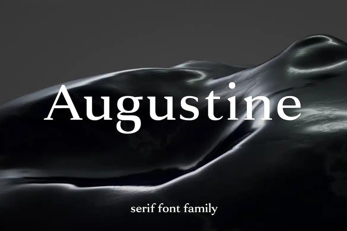 A serif family Legible Font 