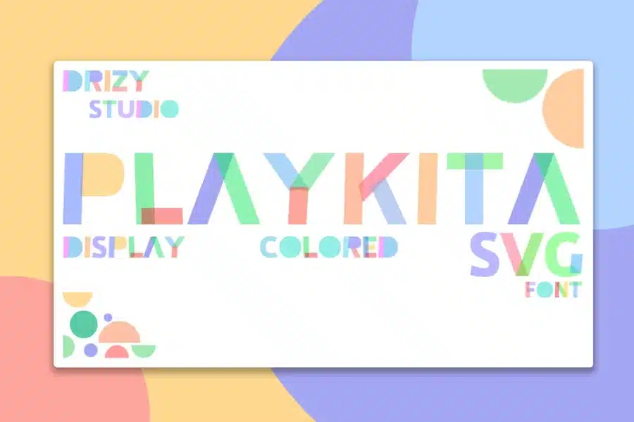 Playkita Color Font