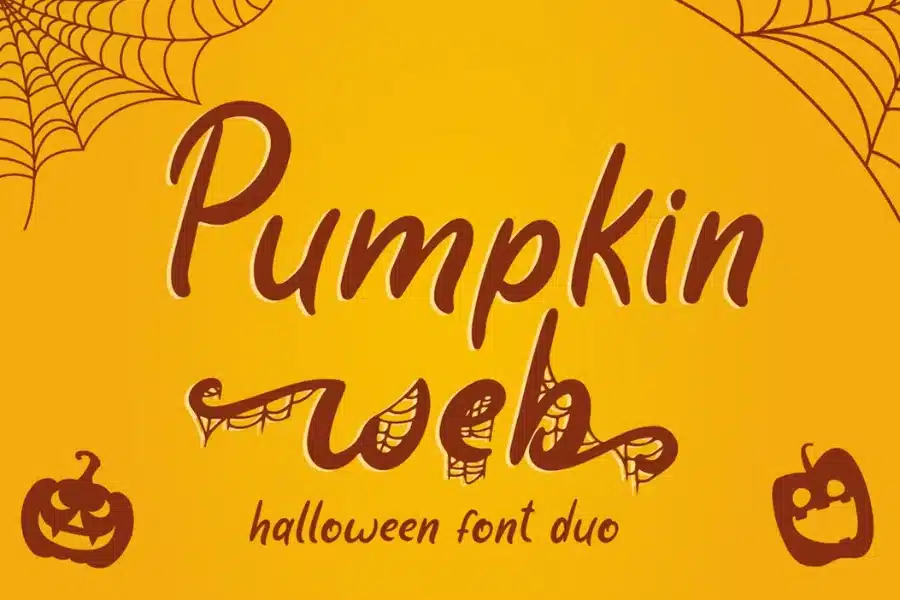 Pumpkin Web Pumpkin Font