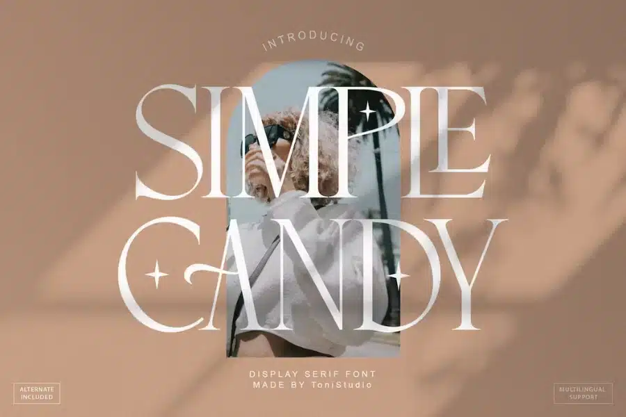 Simple Candy Candy Font