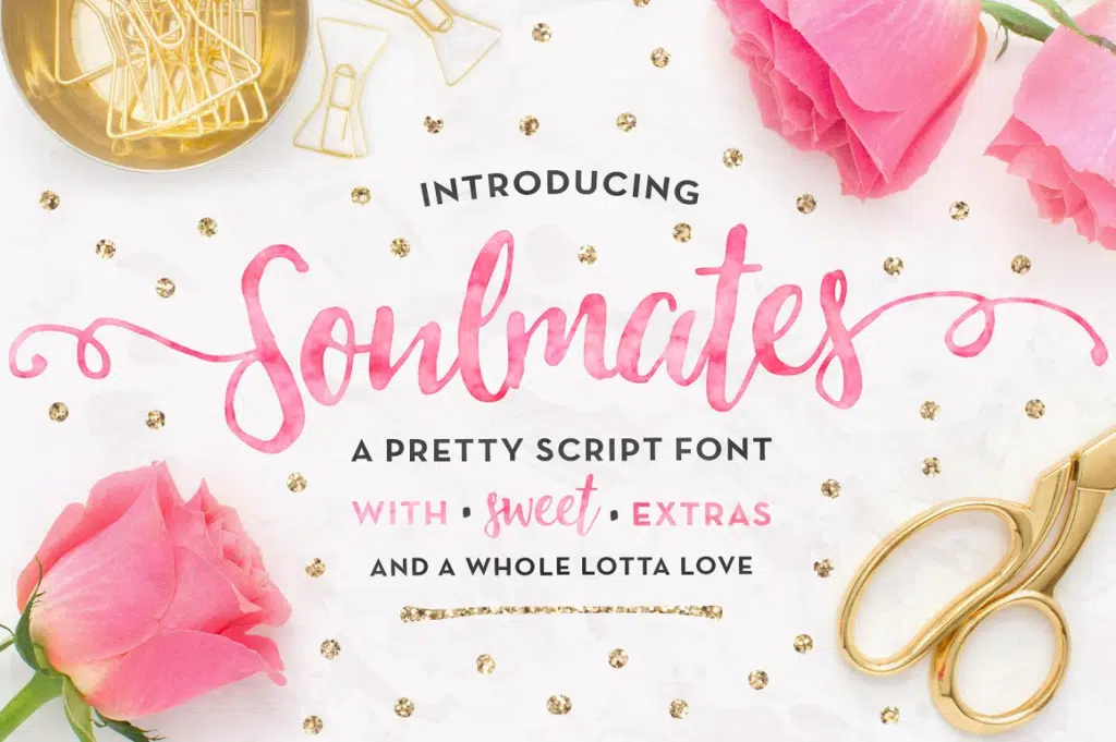Soulmates Script Typeface