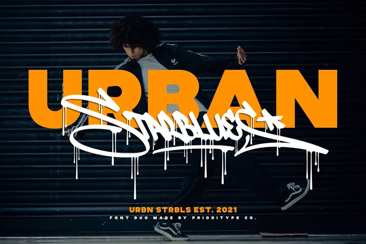 21+ Edgy Streetwear Fonts for Stylish Designs