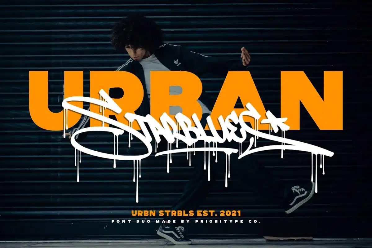 An Urban Streetwear Font