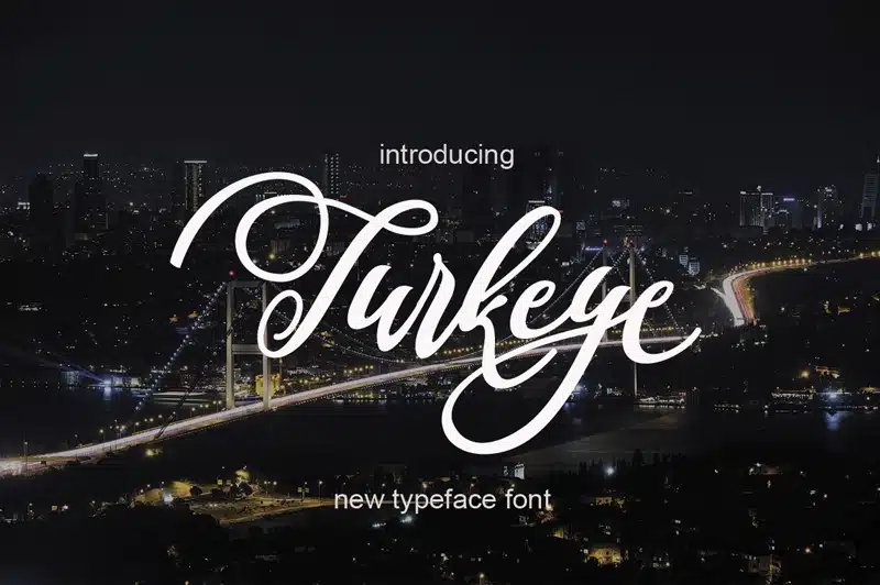 A new Turkish Font