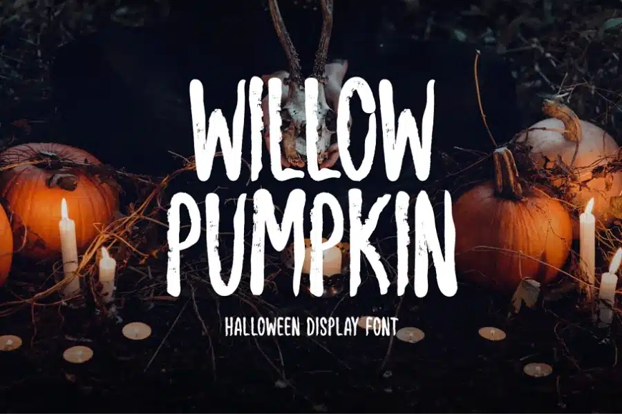 Willow Pumpkin Font