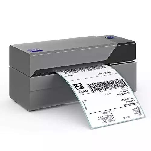  MUNBYN Blue Label Printer, 150 mm/s Thermal Shipping Label  Printer for Shipping Packages, Compatible with UPS, USPS, FedEx, Industrial  Label Makers : Office Products