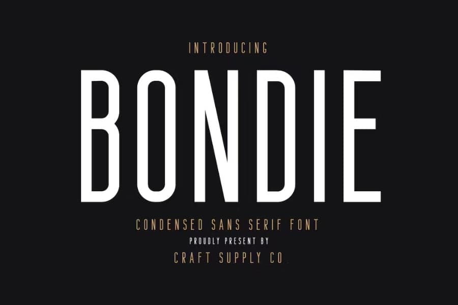 Bondie Font