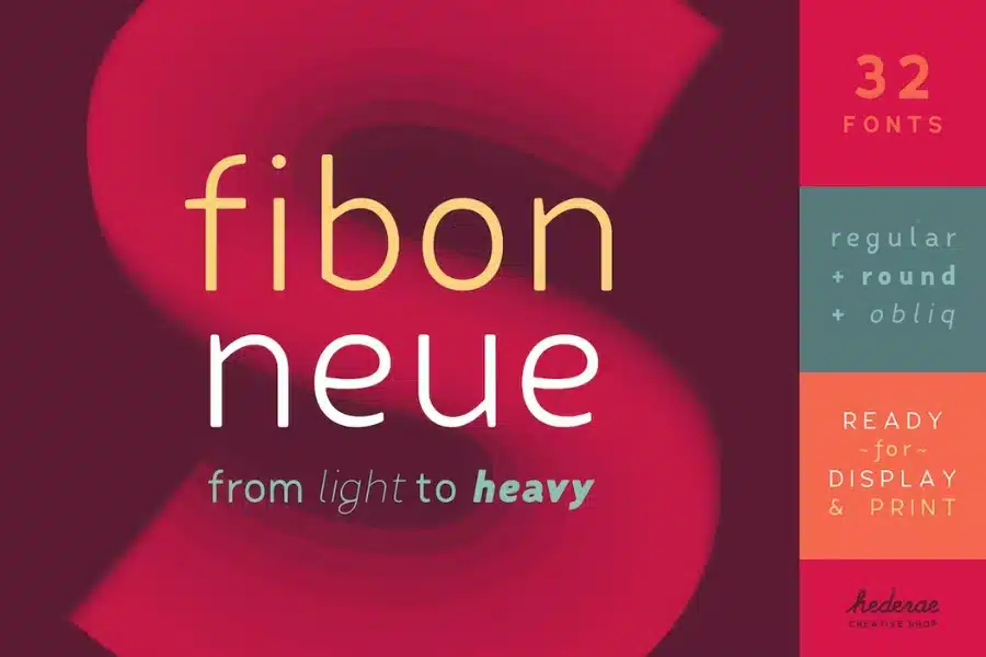 Fibon Neue Font Similar To Lato