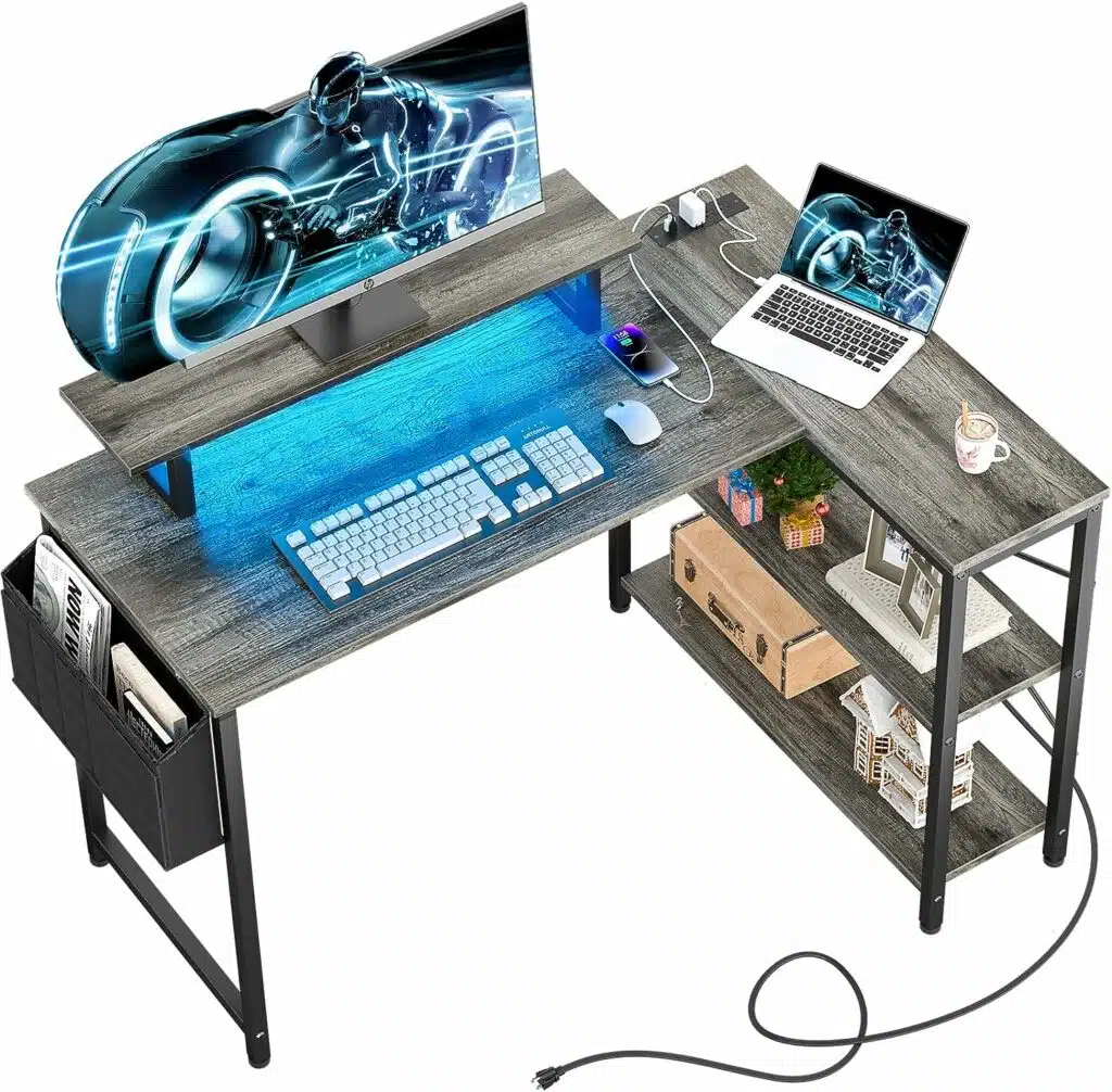 Homieasy L Shaped Computer Desk