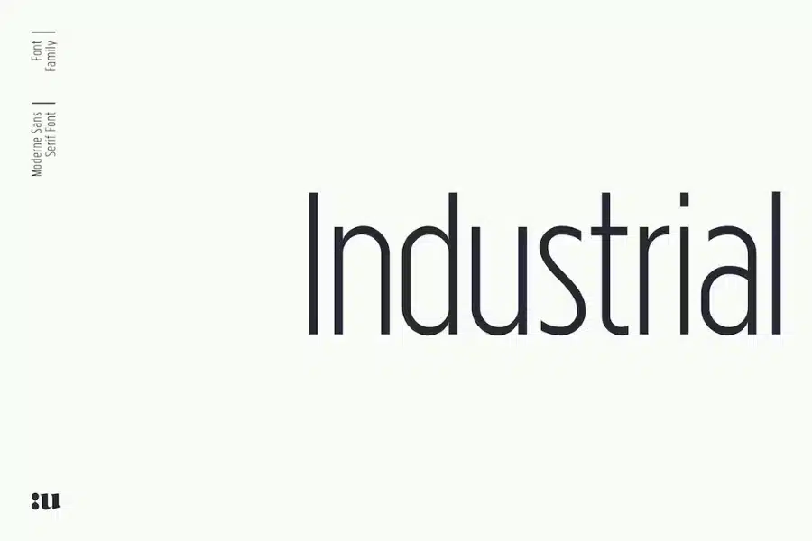 Industrial Font Similar To Oswald