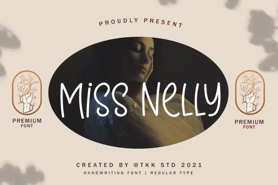 Miss Nerly Girly Font