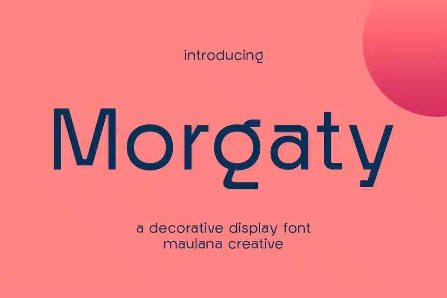 Morgaty Font Similar To Oswald