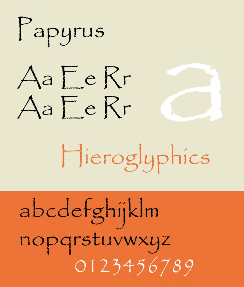 15+ Fonts Similar To Papyrus + Best Font Pairings