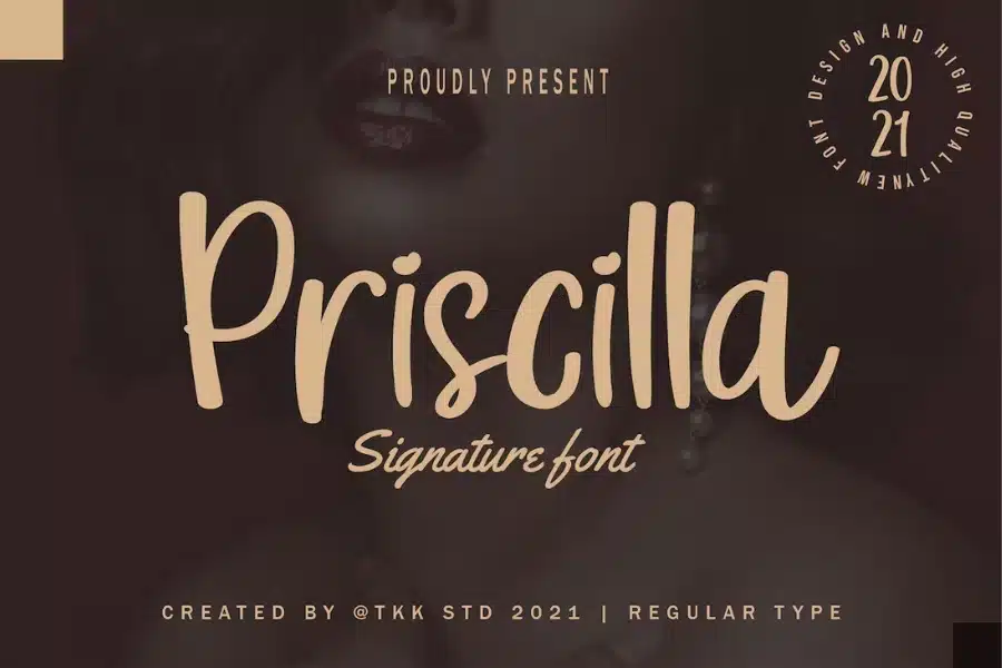 Priscilla Girly Font