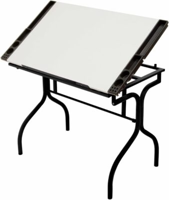 Studio Designs Folding Modern Top Adjustable Drafting Table