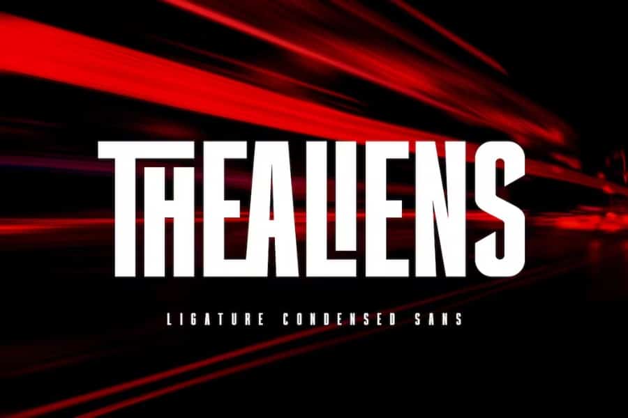 Thealiens Font