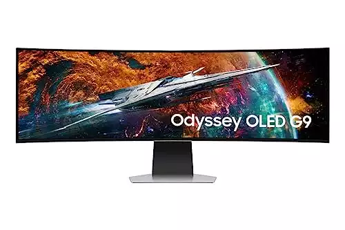 SAMSUNG 49" Odyssey OLED G9 G95SC Series Curved Smart Gaming Monitor