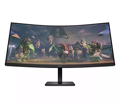 HP OMEN 34c QHD  Curved Gaming Monitor