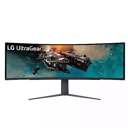 LG 49" UltraGear DQHD Curved Monitor