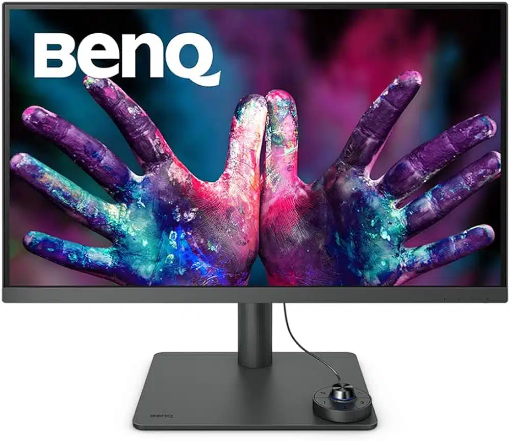 BenQ PD2705U. best budget monitors for graphic design
