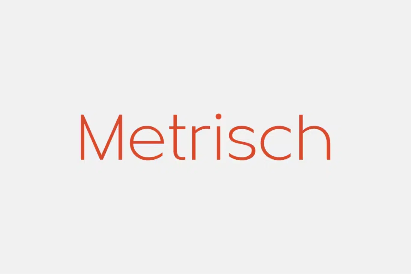 Metrisch Font Similar To Raleway