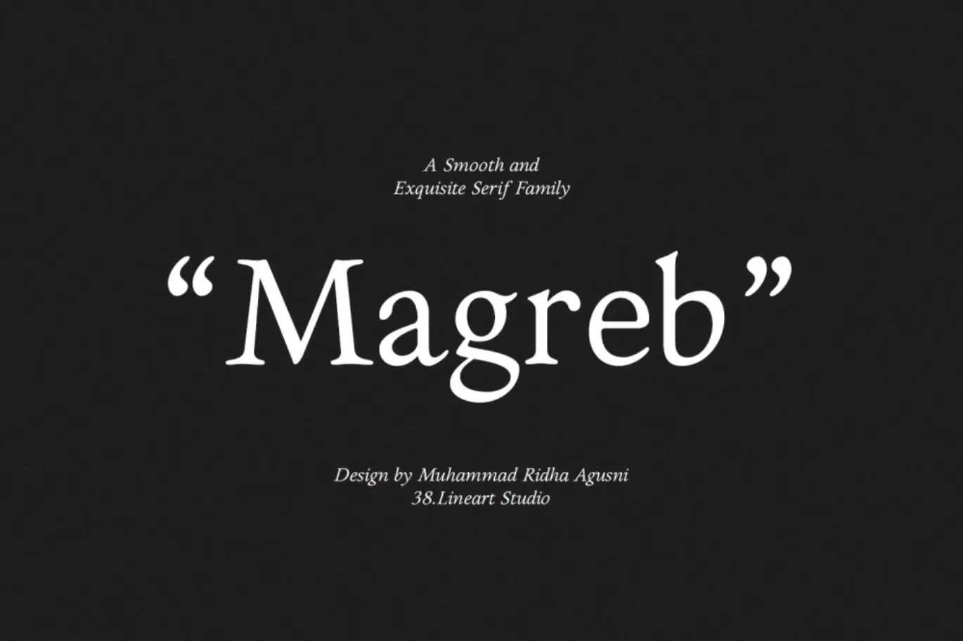 Magreb Font Similar To Garamond