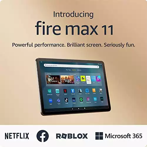 Introducing Amazon Fire Max 11 tablet