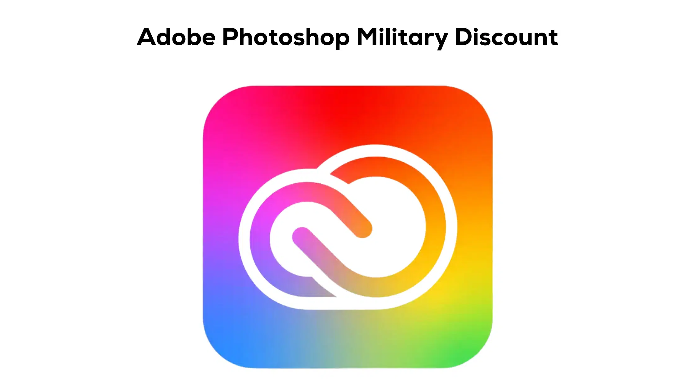 Adobe Photoshop Military Discount