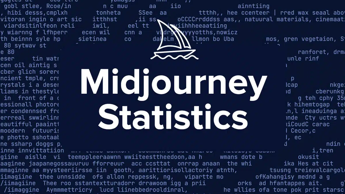 Midjourney statistics