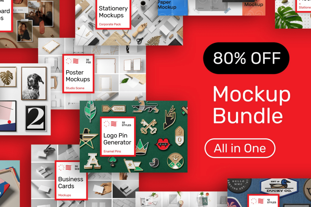 MrMockup Bundle Deal - 80% off