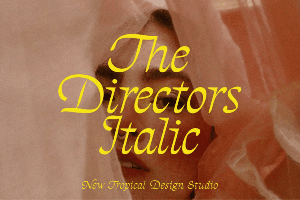 The Directors Italic Font