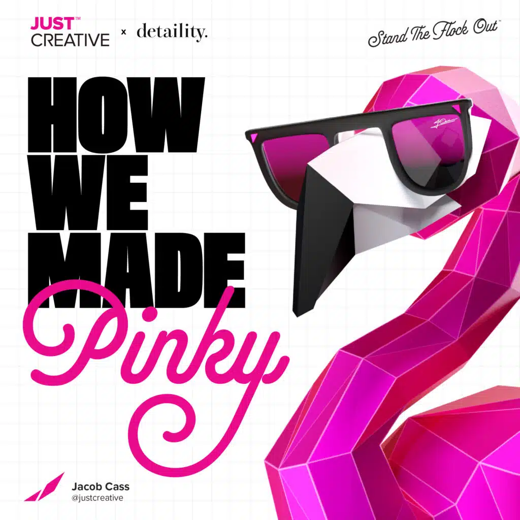 How we made Pinky Flamingo Mascot